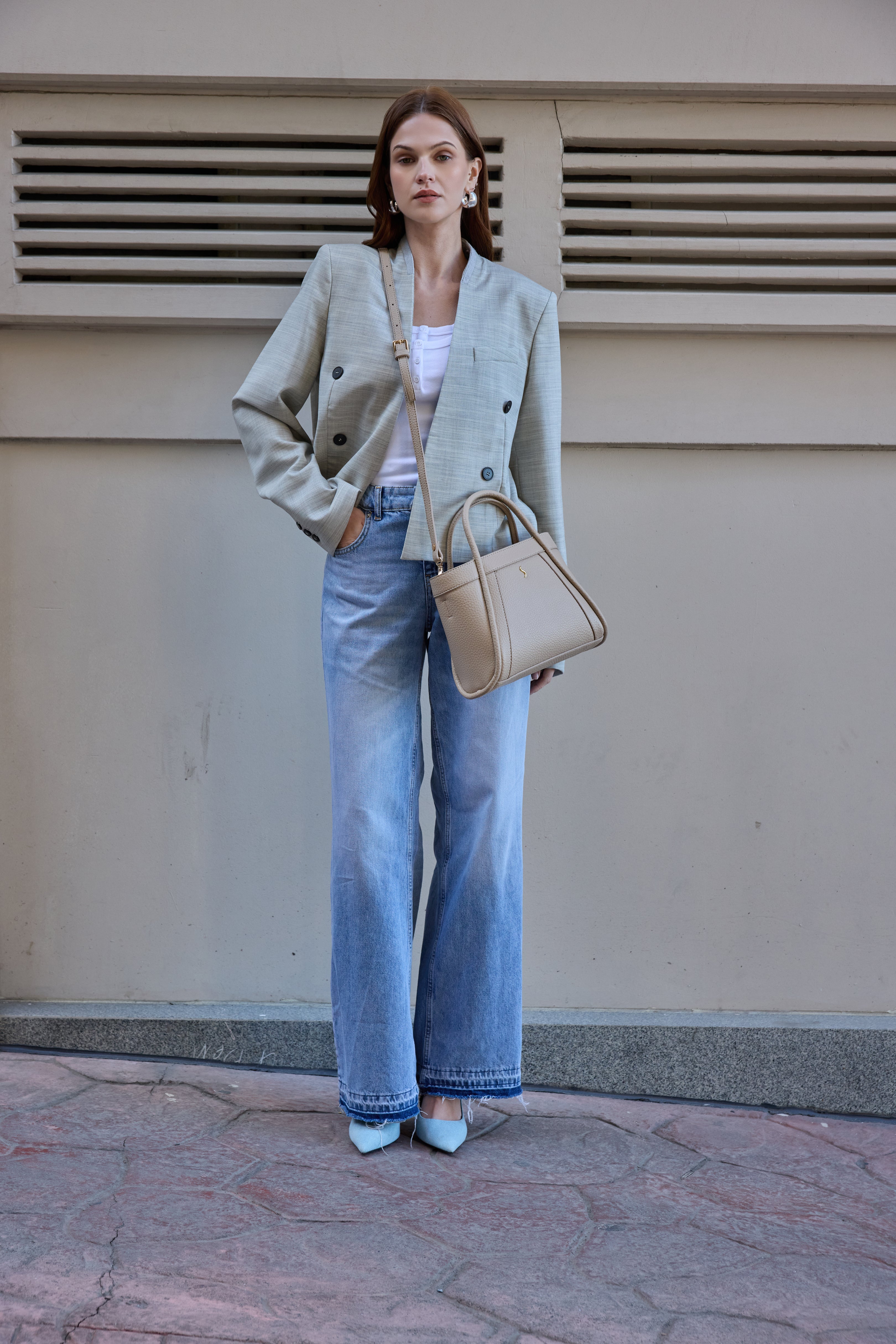 MIRAE LARGE - SAND BEIGE