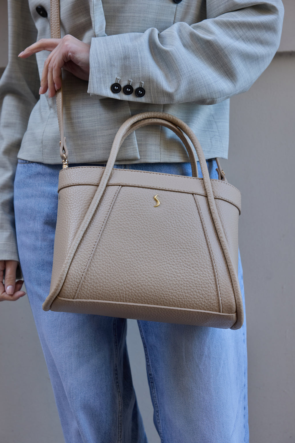 MIRAE LARGE - SAND BEIGE