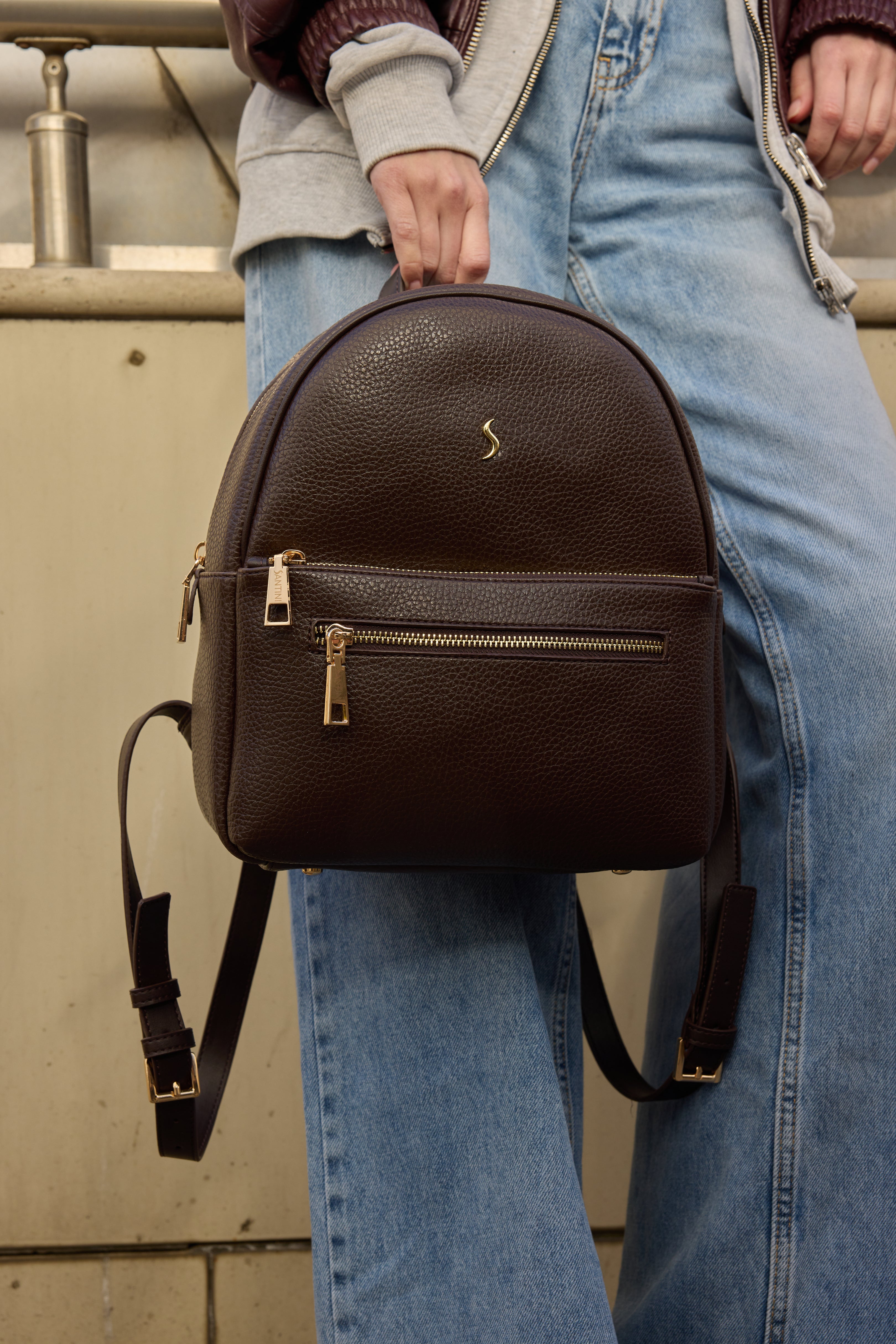 VELA BACKPACK - MOCHA BROWN