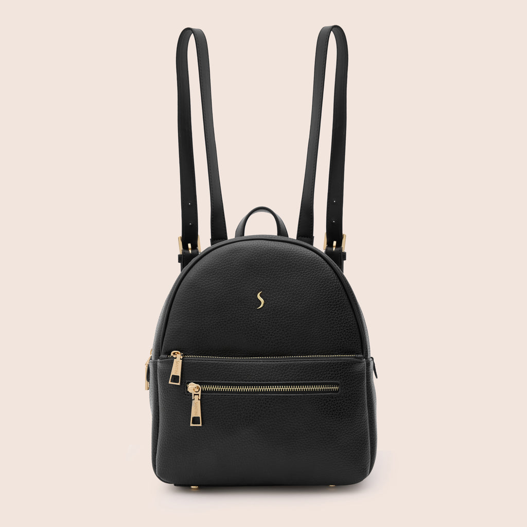 VELA BACKPACK - NOIR BLACK - SANTINI SANTINI Çanta Siyah