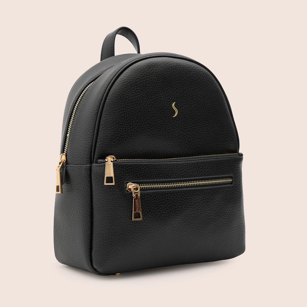 VELA BACKPACK - NOIR BLACK - SANTINI SANTINI Çanta Siyah