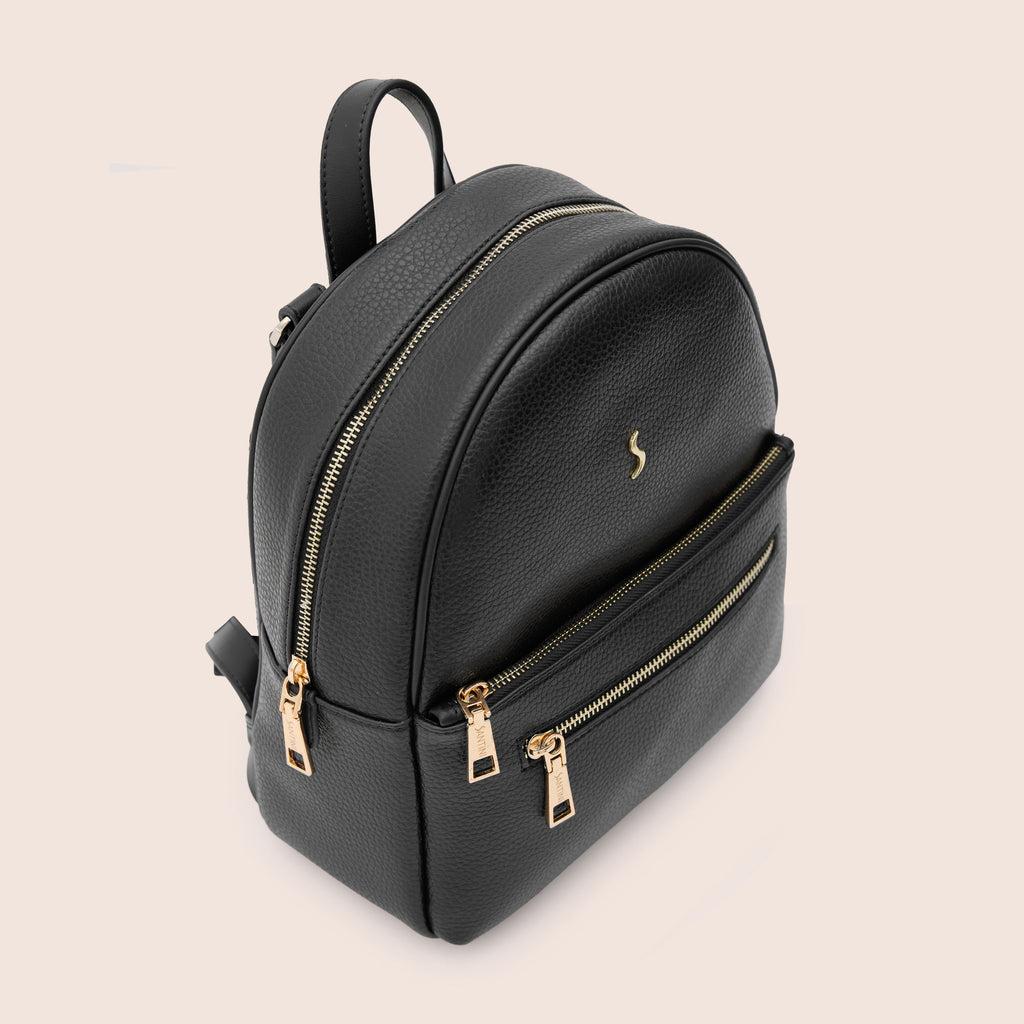 VELA BACKPACK - NOIR BLACK - SANTINI SANTINI Çanta Siyah