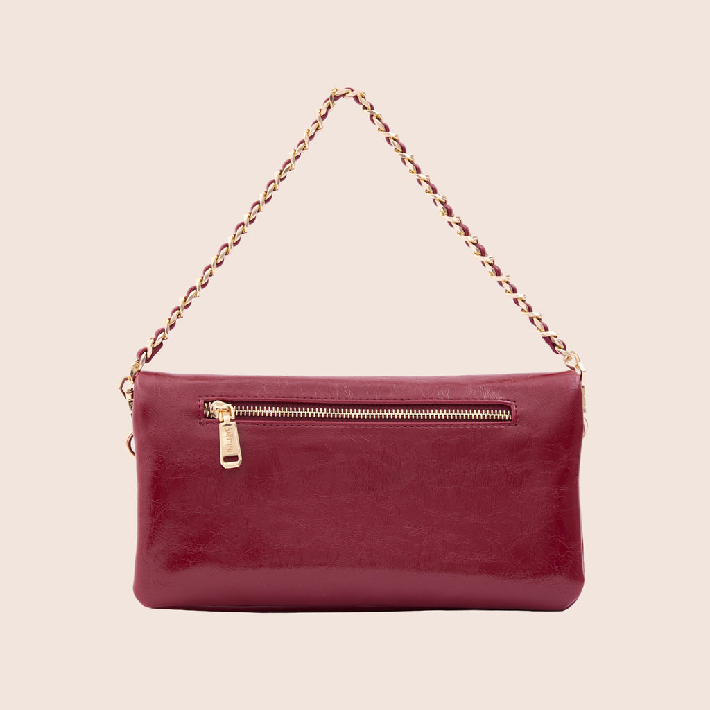 LIOR FOLD - MERLOT - SANTINI SANTINI Çanta Vişne Çürüğü