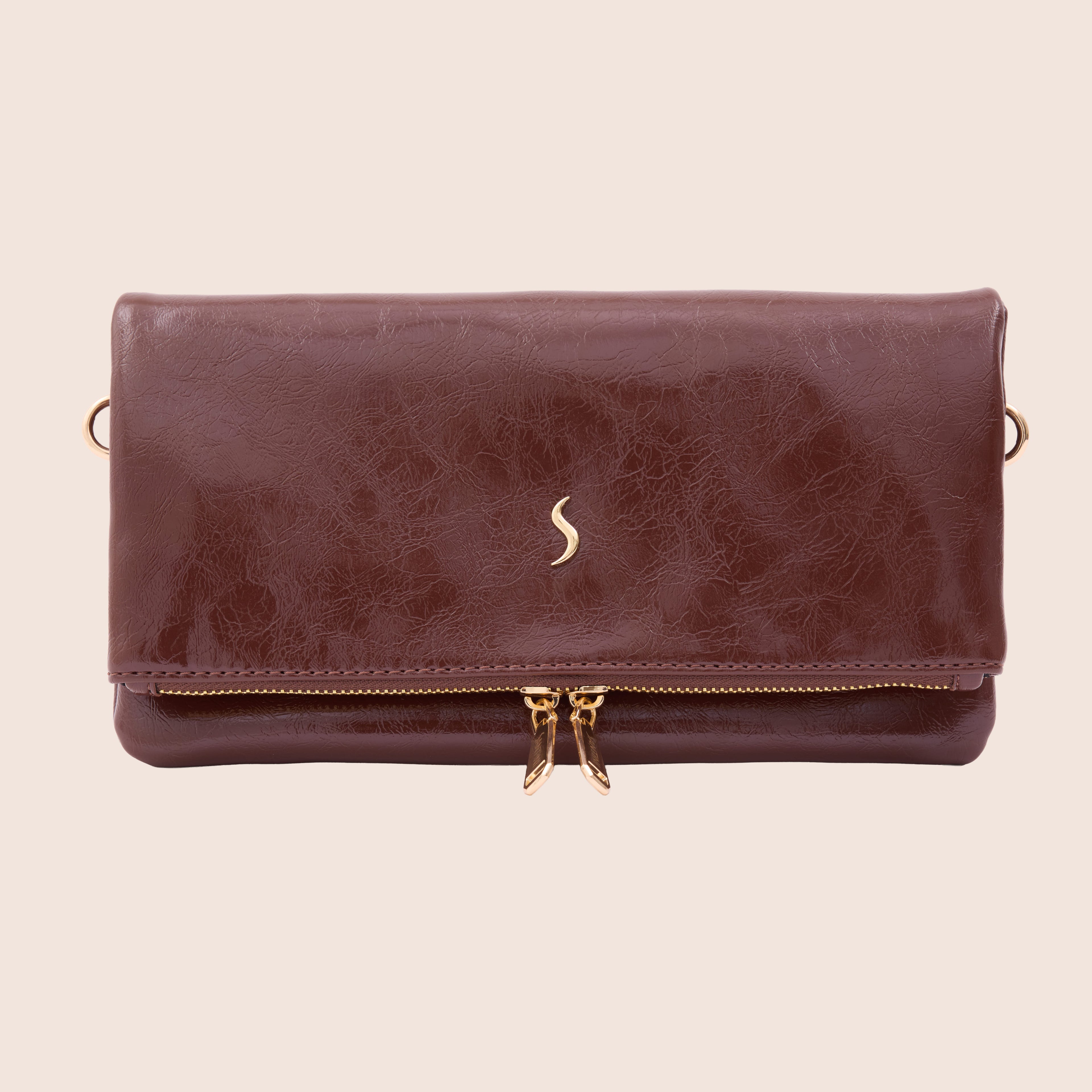 LIOR FOLD - MOCHA BROWN - SANTINI SANTINI Çanta Kahverengi