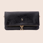 LIOR FOLD - ONYX BLACK - SANTINI SANTINI Çanta Siyah