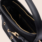 SERENA SUEDE - MIDNIGHT BLACK - SANTINI SANTINI Çanta Siyah