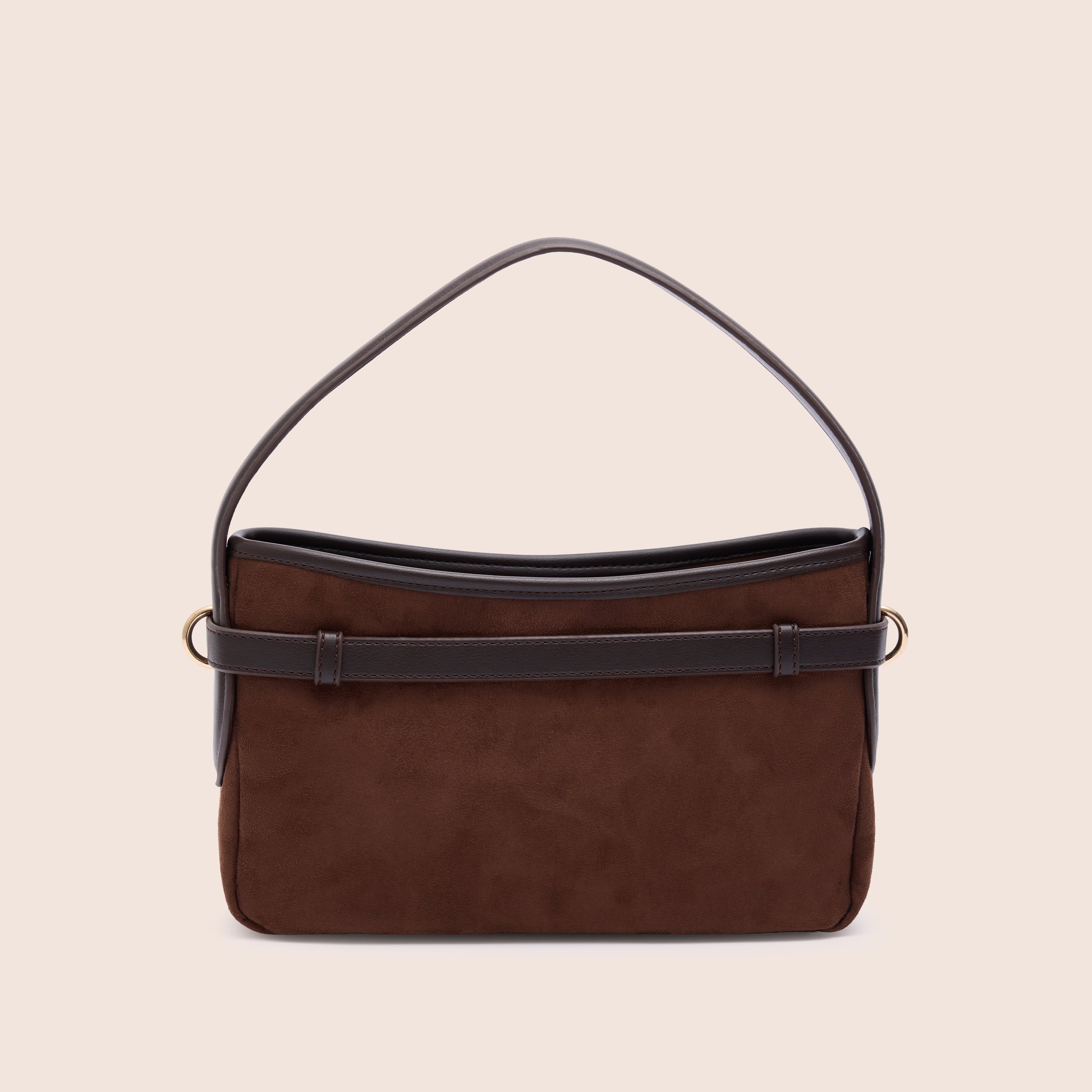 SERENA SUEDE - ESPRESSO BROWN - SANTINI SANTINI Çanta Kahverengi