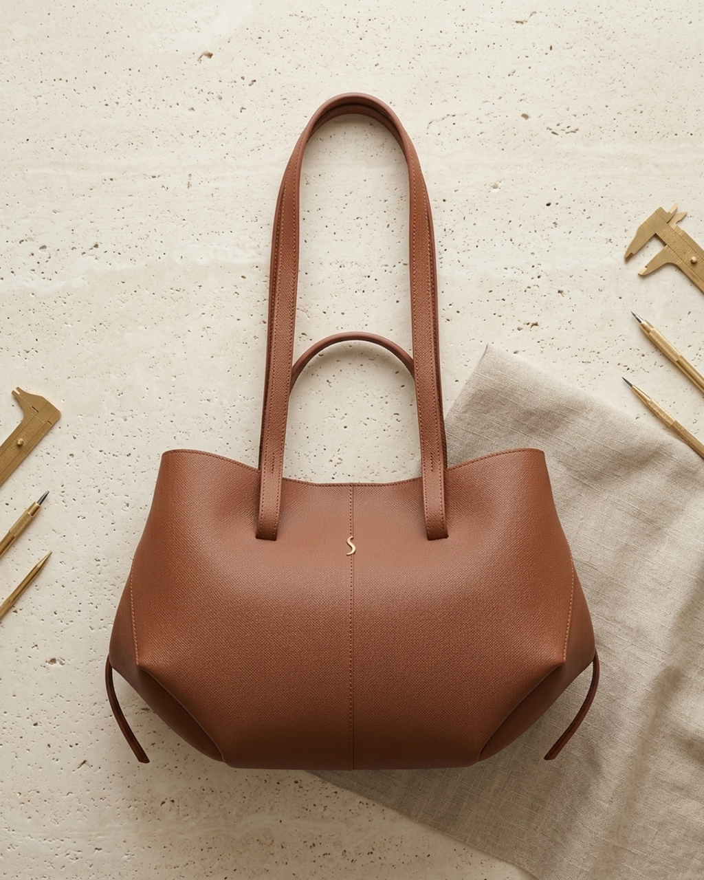 ELENOR LARGE - CARAMEL