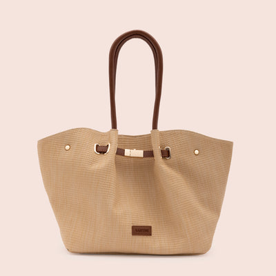 VALENCIA TOTE - COGNAC