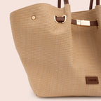 VALENCIA TOTE - COGNAC