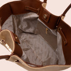 VALENCIA TOTE - COGNAC