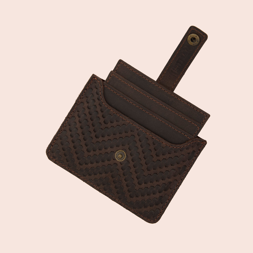 VECTOR CARD HOLDER - ESPRESSO