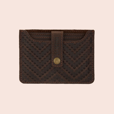 VECTOR CARD HOLDER - ESPRESSO