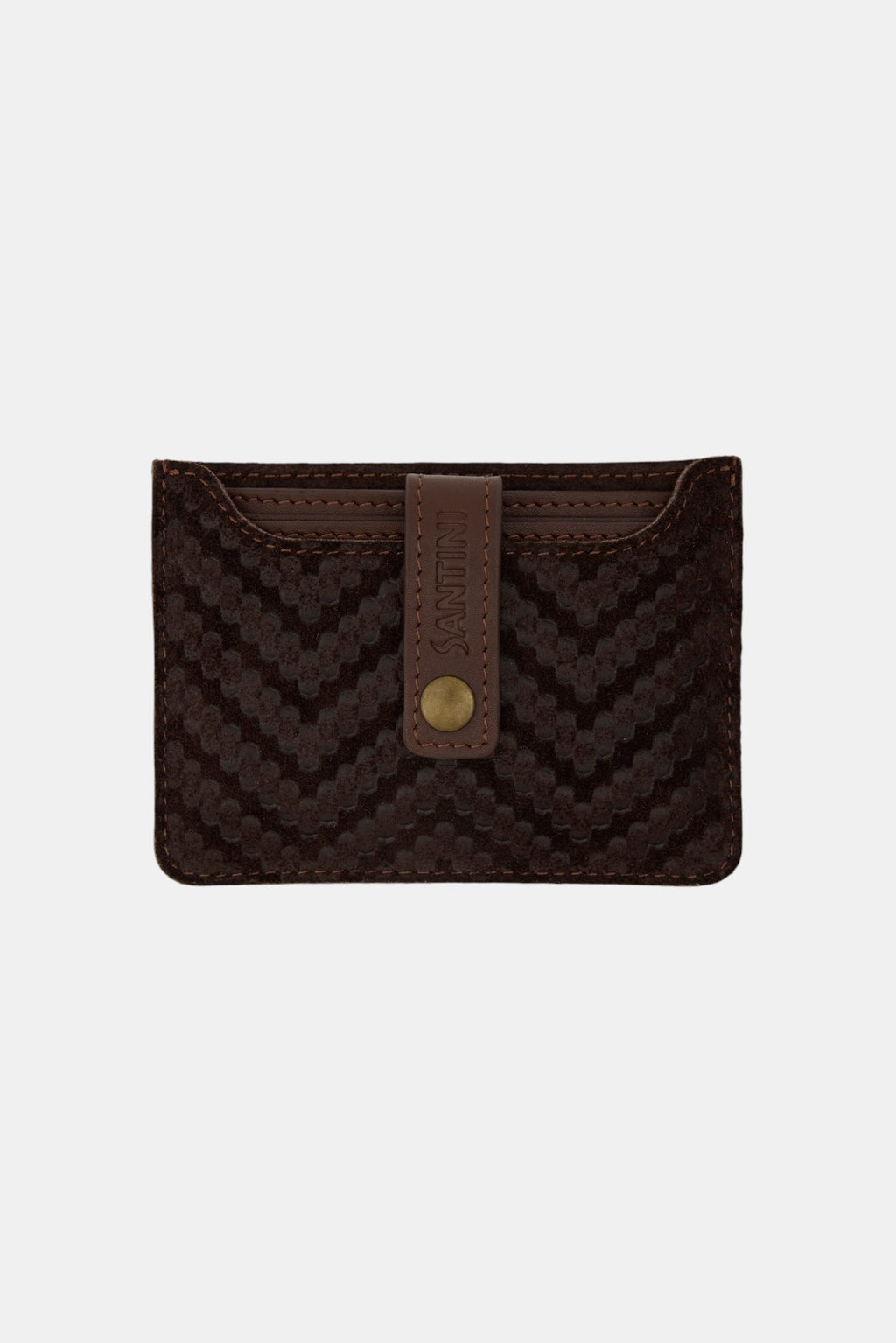 VECTOR CARD HOLDER - SUEDE ESPRESSO