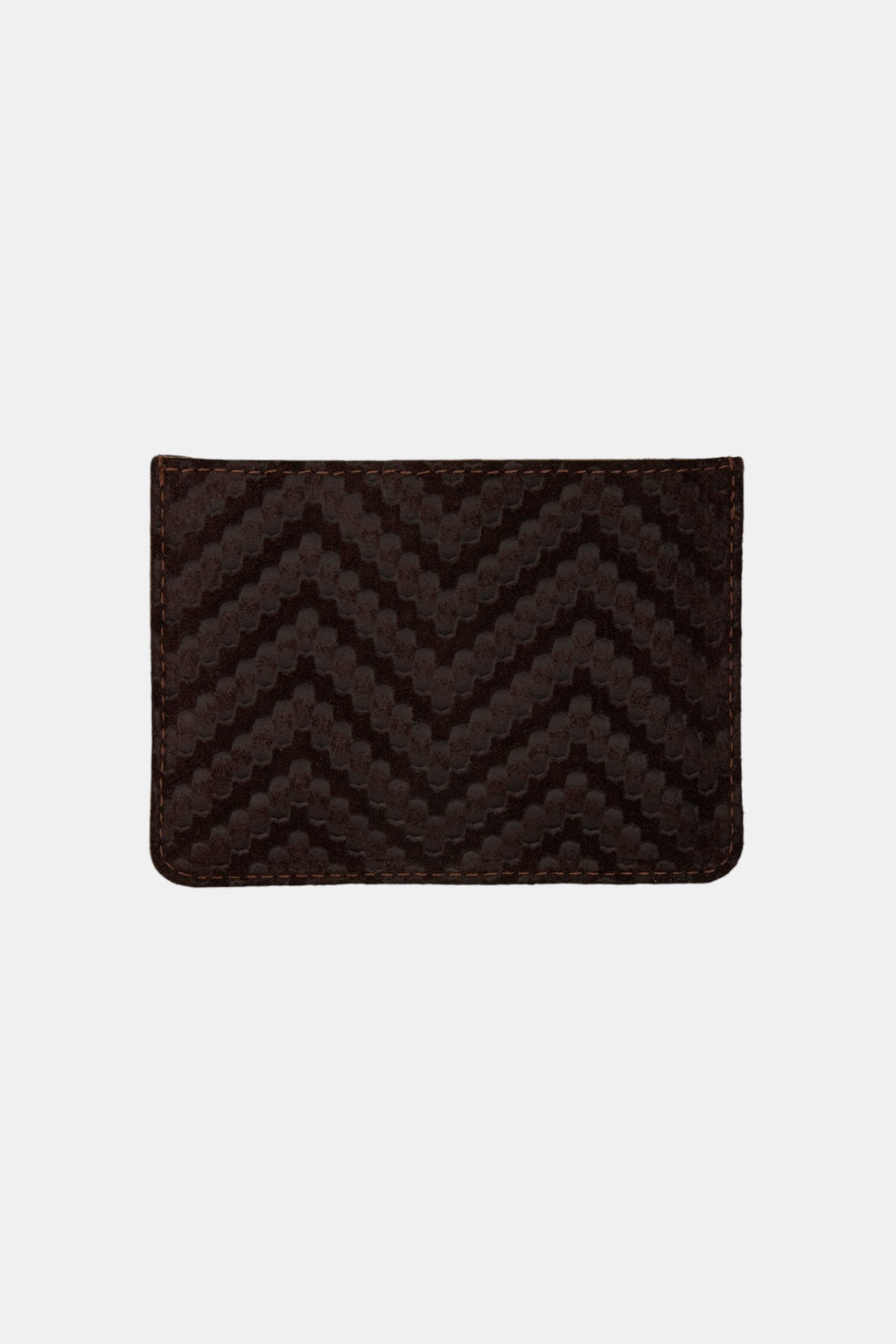 VECTOR CARD HOLDER - SUEDE ESPRESSO