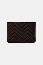 VECTOR CARD HOLDER - SUEDE ESPRESSO