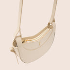MOON ARC - IVORY - SANTINI SANTINI Çanta Ekru