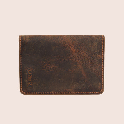 ORION CARD HOLDER - COGNAC