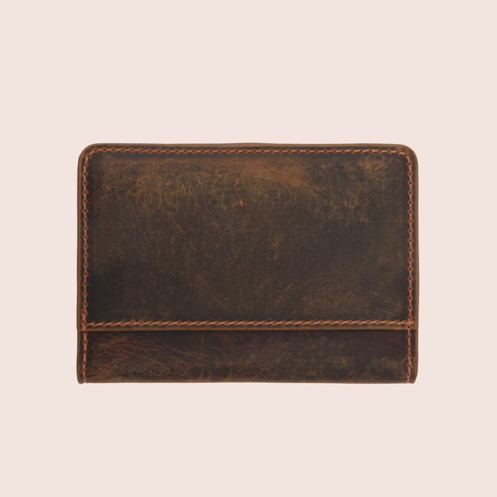 ORION CARD HOLDER - COGNAC