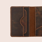 ORION CARD HOLDER - COGNAC