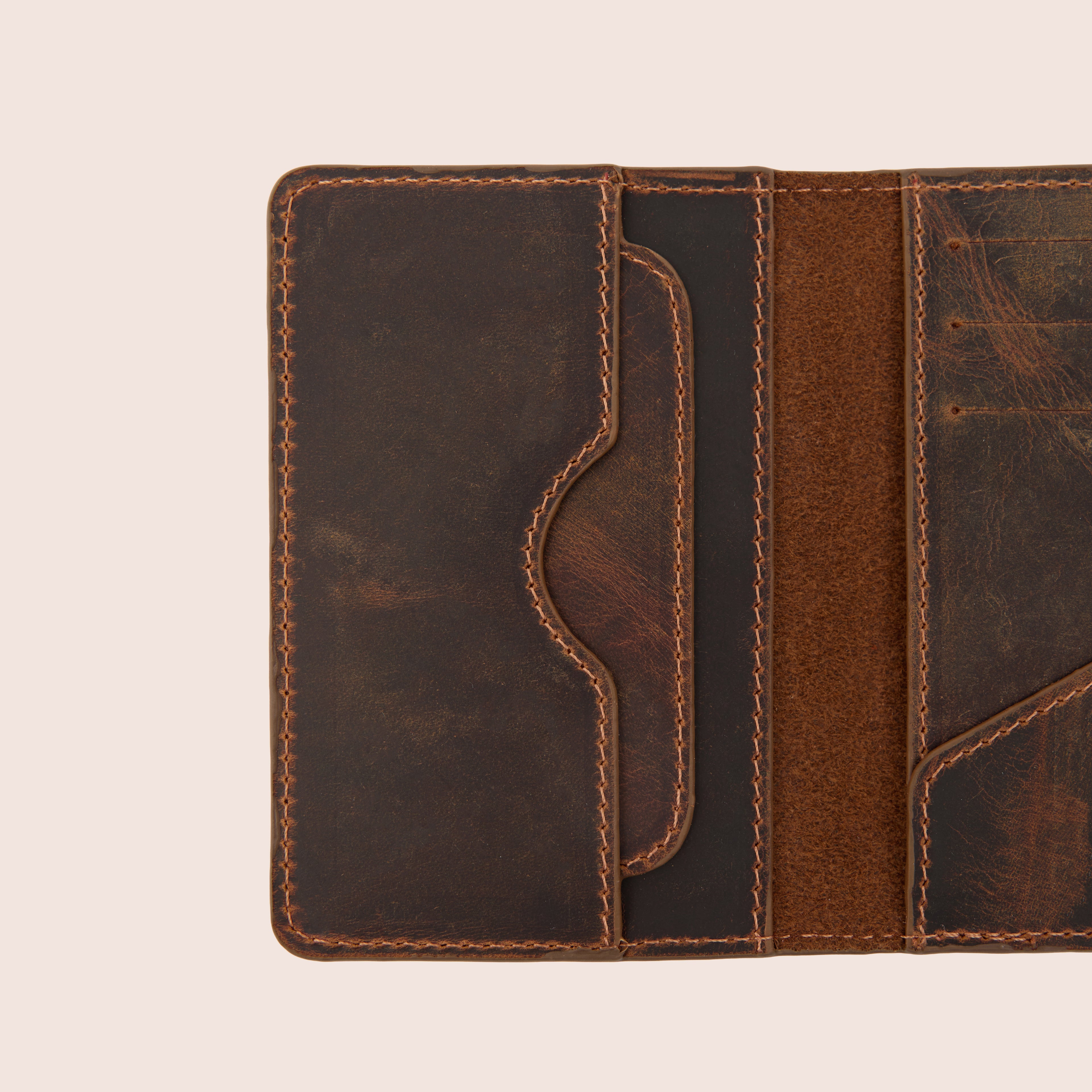 ORION CARD HOLDER - COGNAC