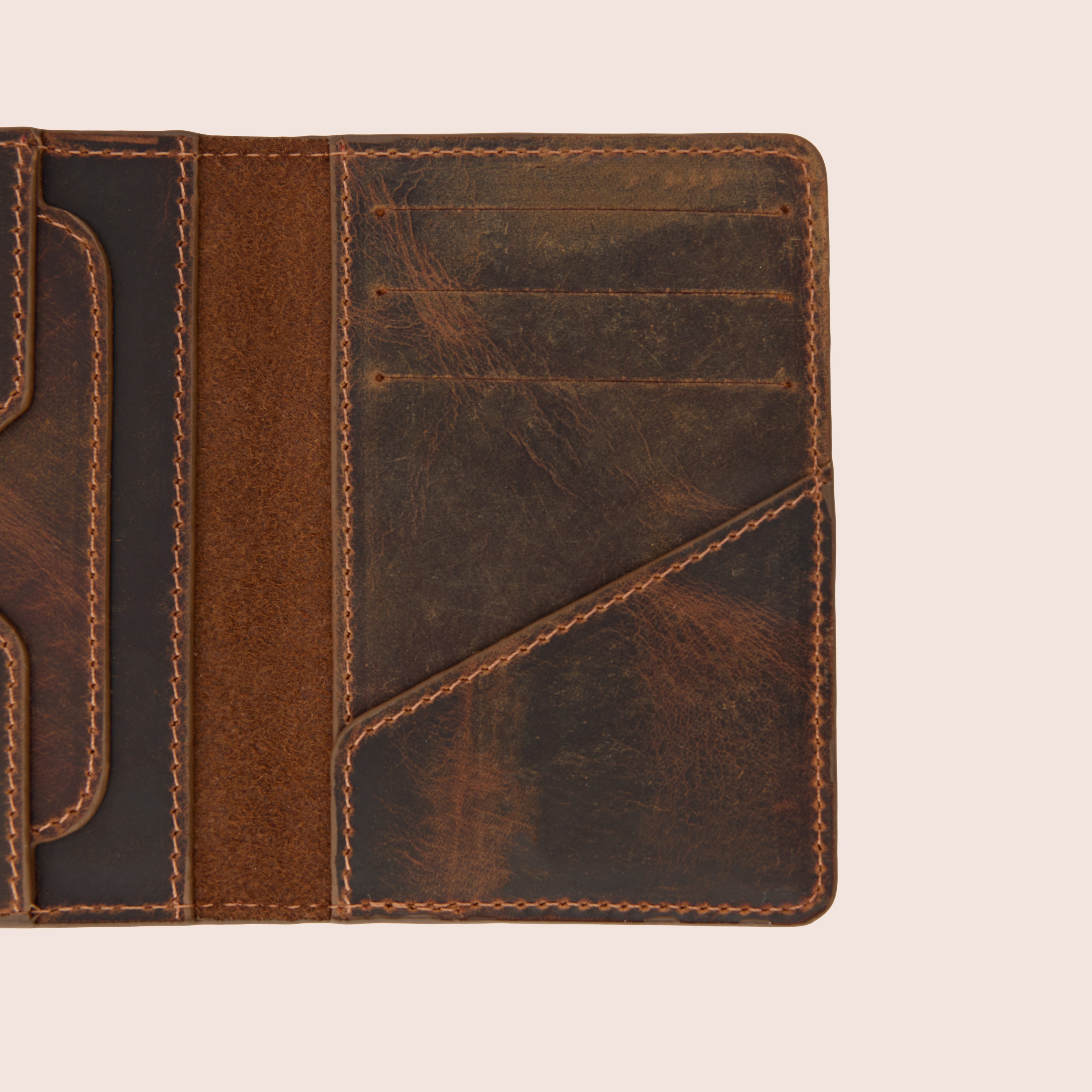 ORION CARD HOLDER - COGNAC