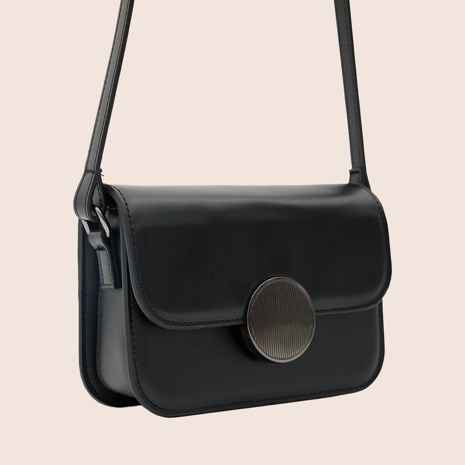 NOLA - OBSIDIAN BLACK - SANTINI SANTINI Çanta Siyah