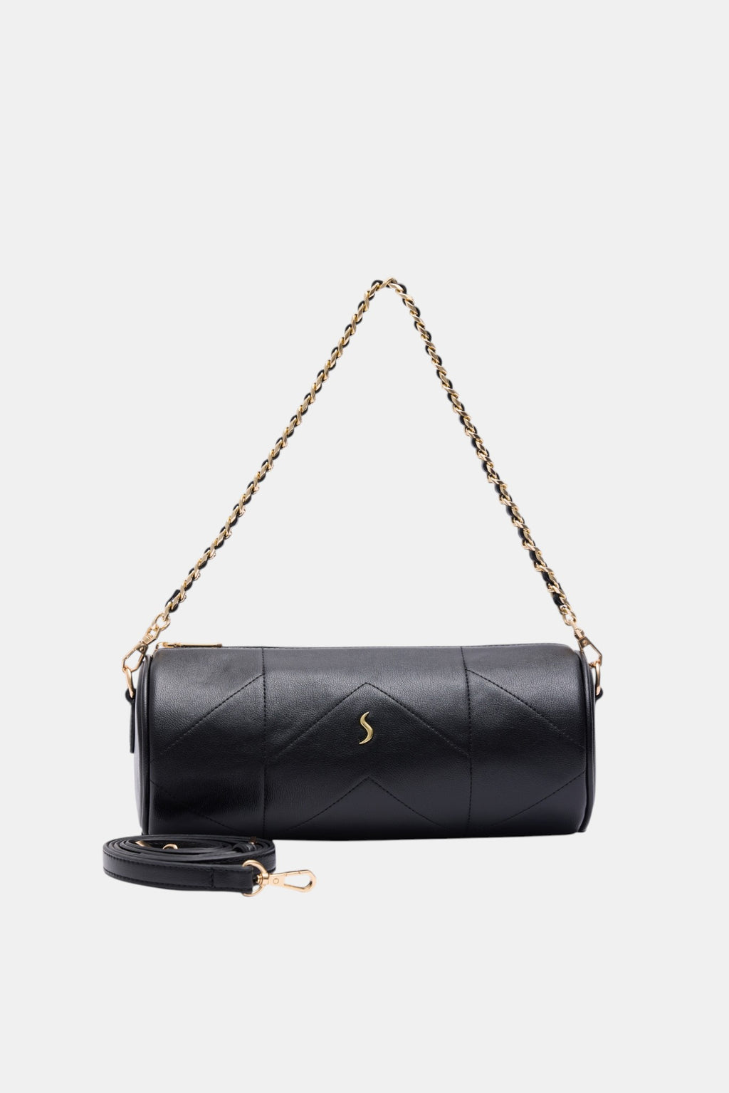 SOLERA QUILTED BARREL - BLACK