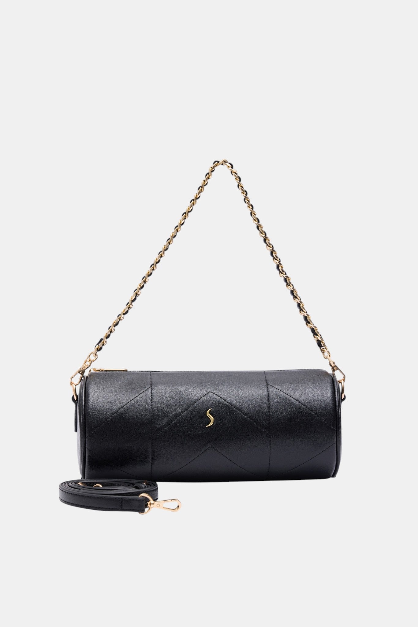 SOLERA QUILTED BARREL - BLACK