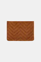 VECTOR CARD HOLDER - SUEDE CAMEL