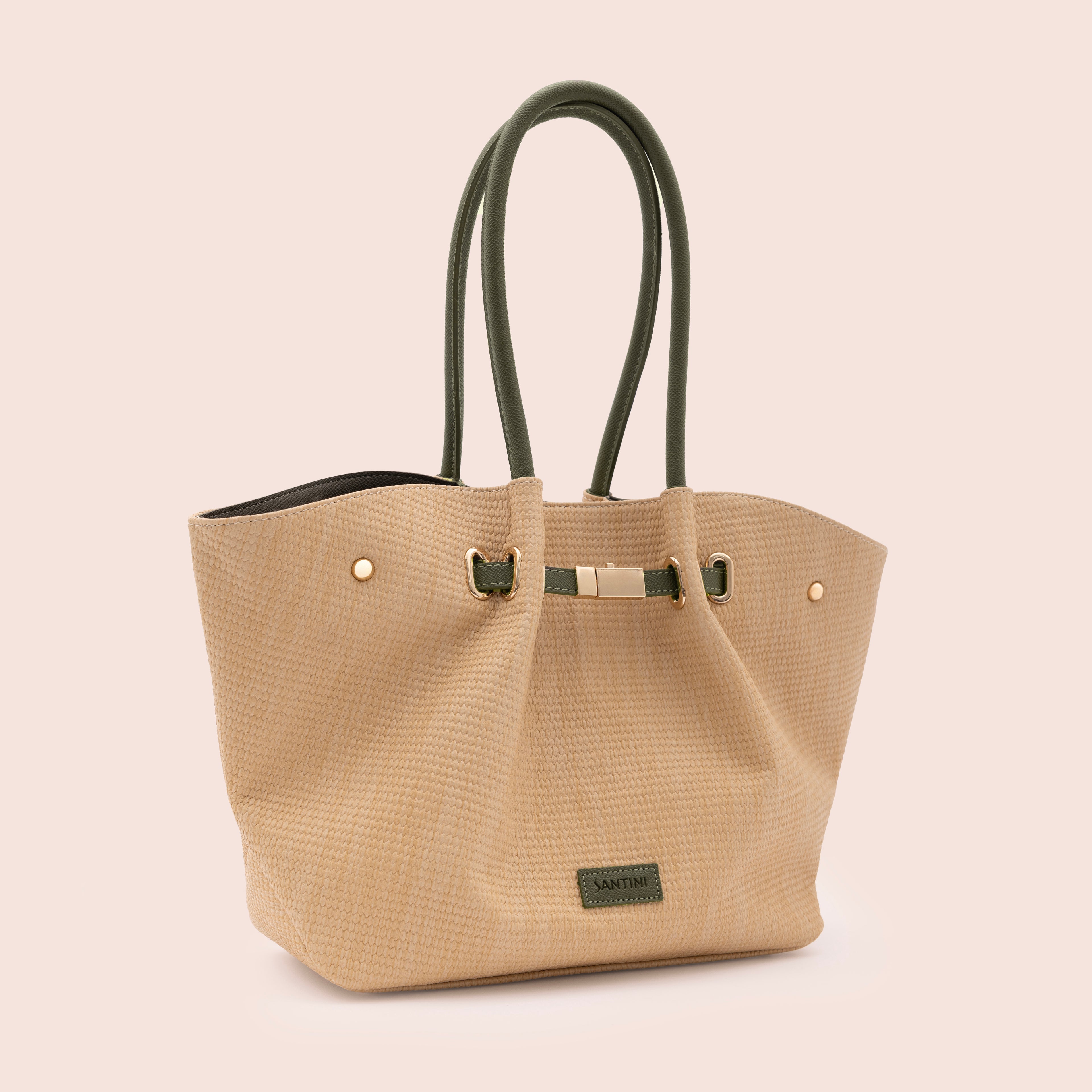 VALENCIA TOTE - DEEP OLIVE