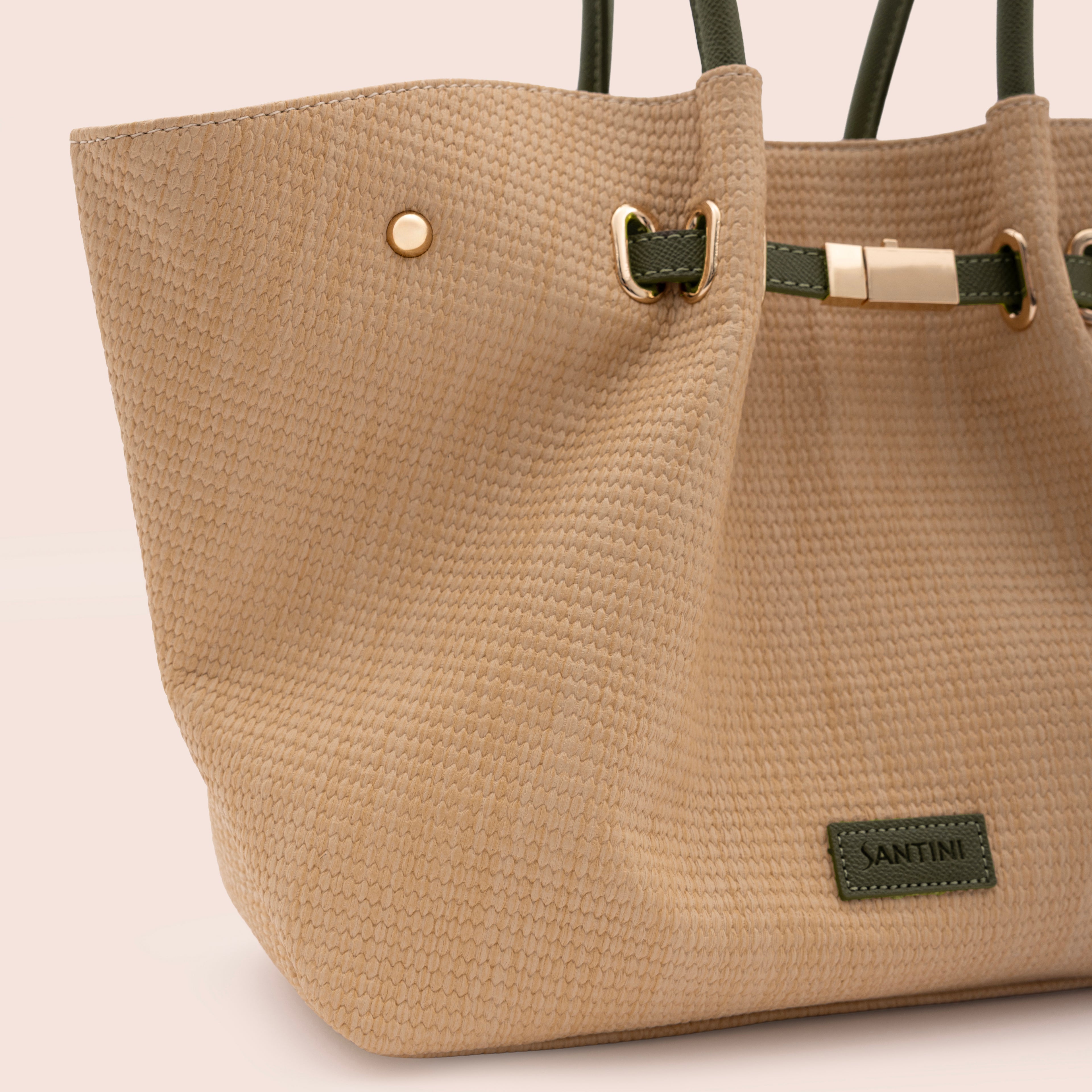 VALENCIA TOTE - DEEP OLIVE